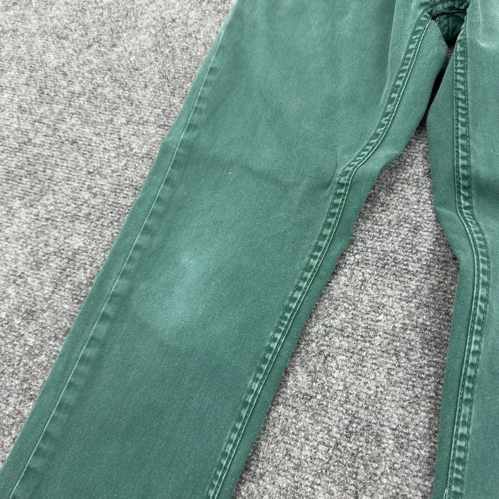 Levis 511 Slim Jeans Boys 14 Green Cotton Denim 5-Pocket Casual Style